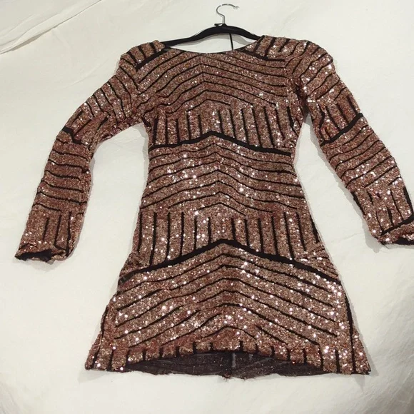 open lace back dress ZARA Formal Dress main image 0